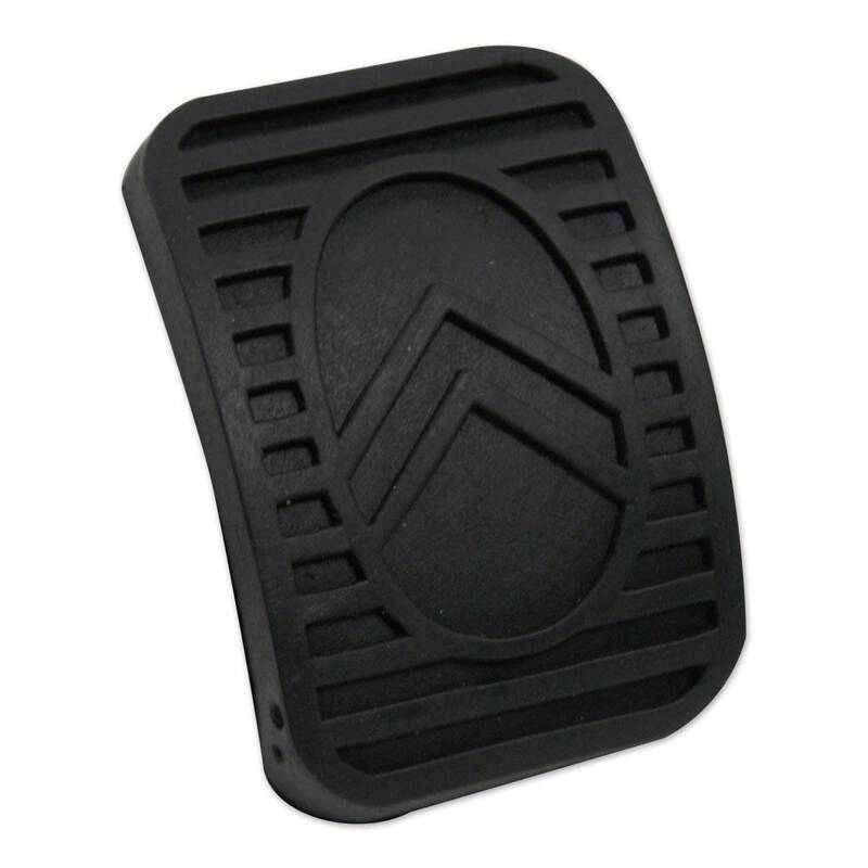 Pedaalrubber met chevron 2CV/AMI/DYANE/MEHARI